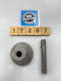 Honda XL350 XL250 Tachometer Pinion & Shaft 12410-385 & 12420-329-700