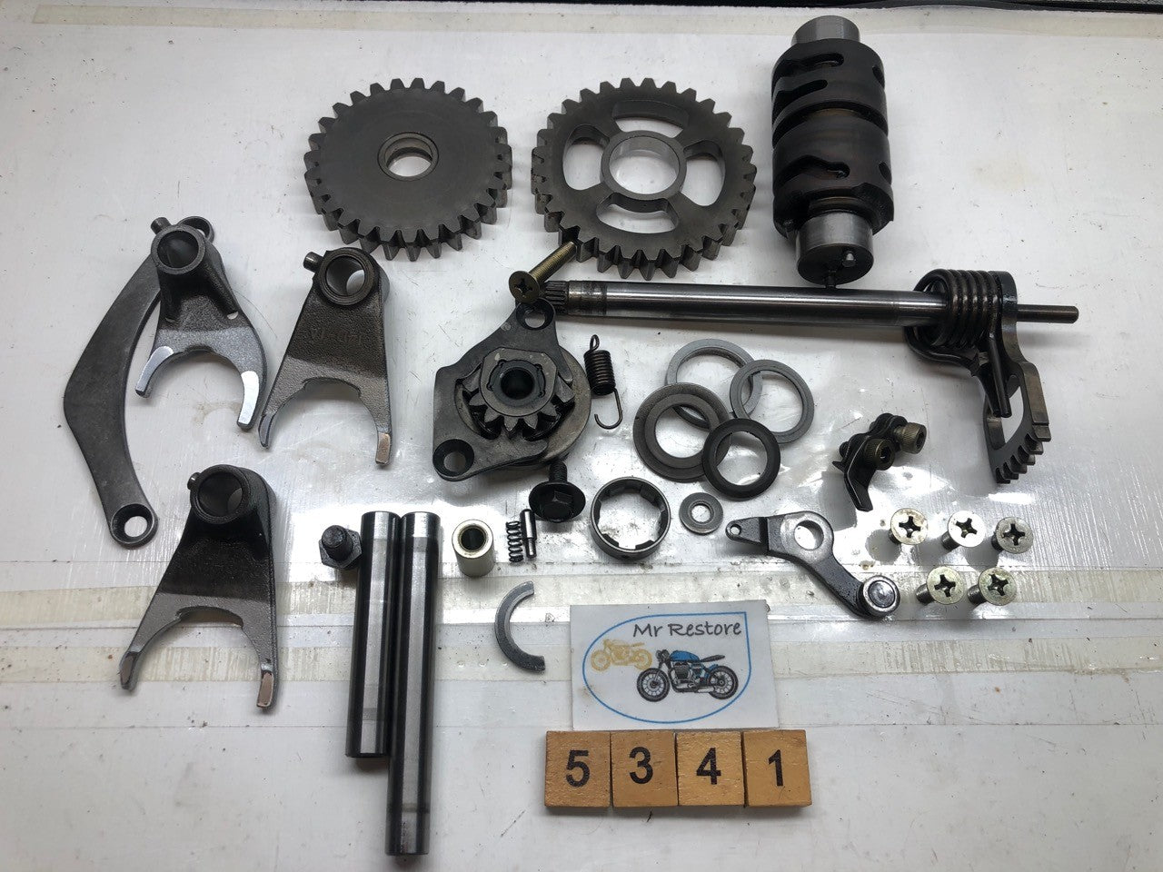 Suzuki DR250 DR350 S Gear Selector components