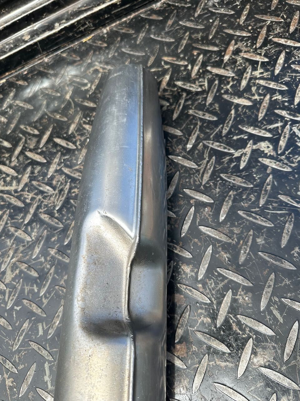 Suzuki T250 L/H Exhaust Pipe Silencer Muffler & Baffle