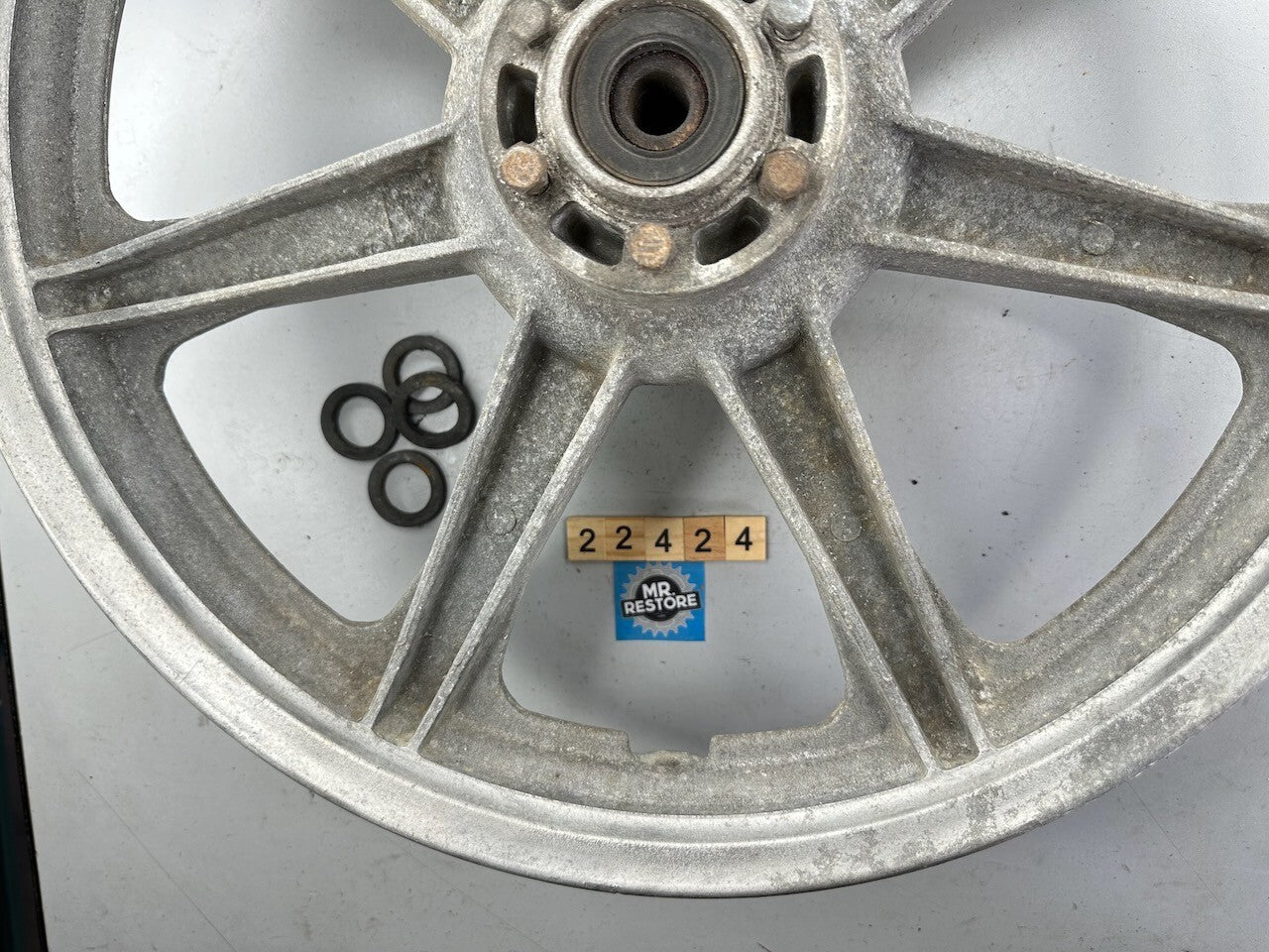 Yamaha 18 x 2.15 Vintage Rear Alloy Wheel (RD400 Daytona? XS ?)