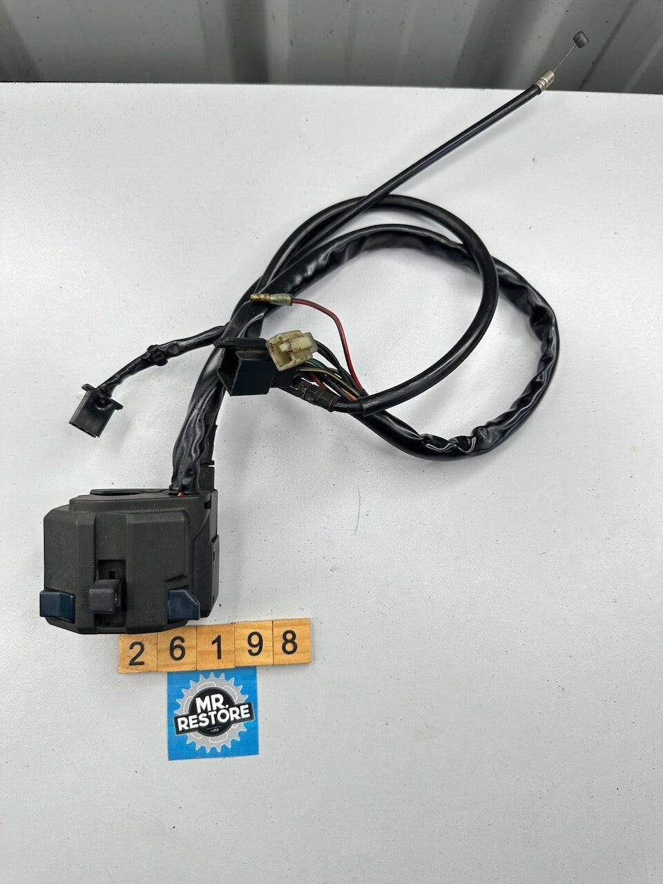 Kawasaki ZX750 F Ninja 750 R GPX750 Left Handlebar Switch & Starter Choke Cable