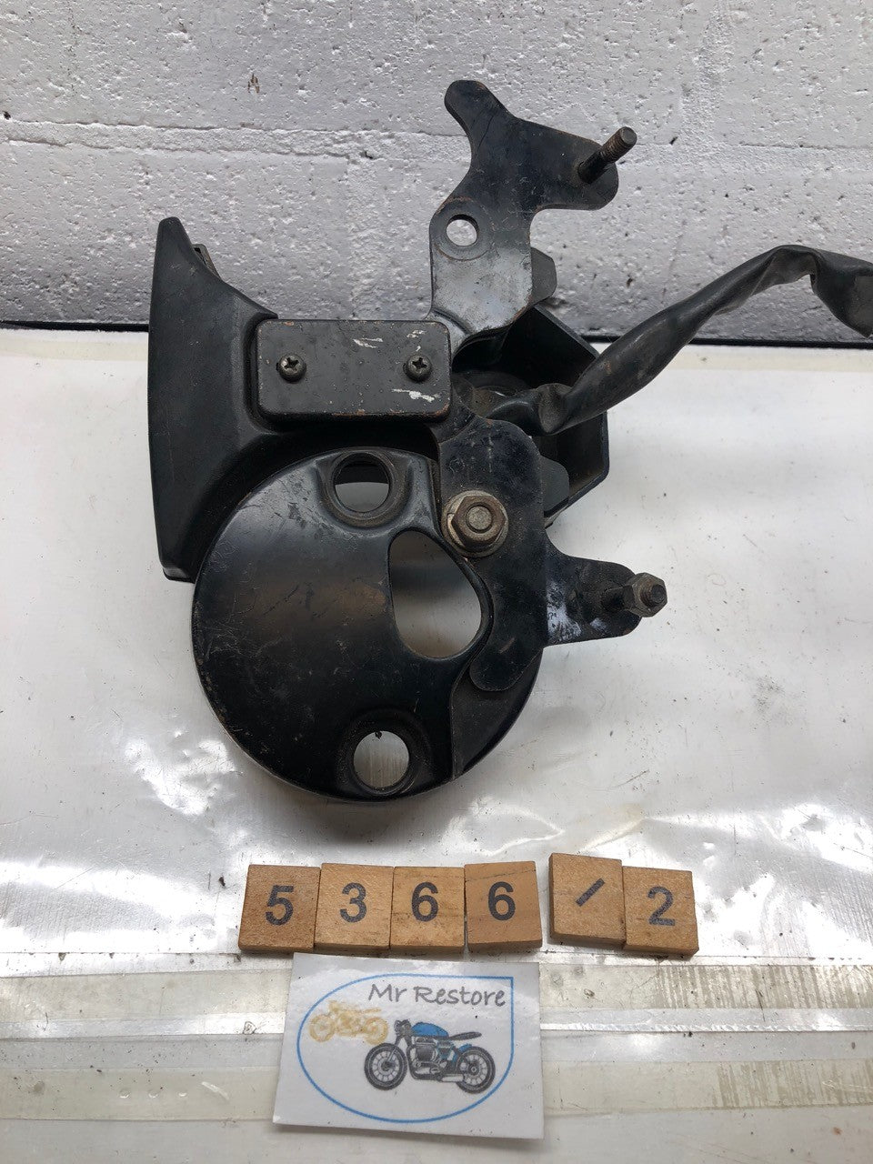 Kawasaki Z250 A Dash Lights Wire Loom & Bracket