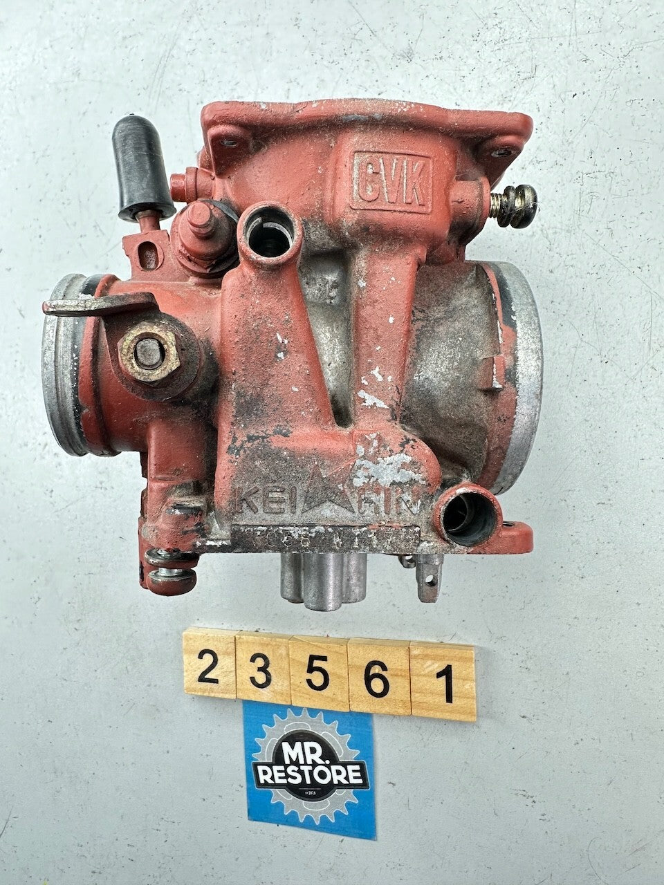 Kawasaki ZX900 GPZ900R '86-89' Keihin Left Middle Carburettor Body & Butterfly