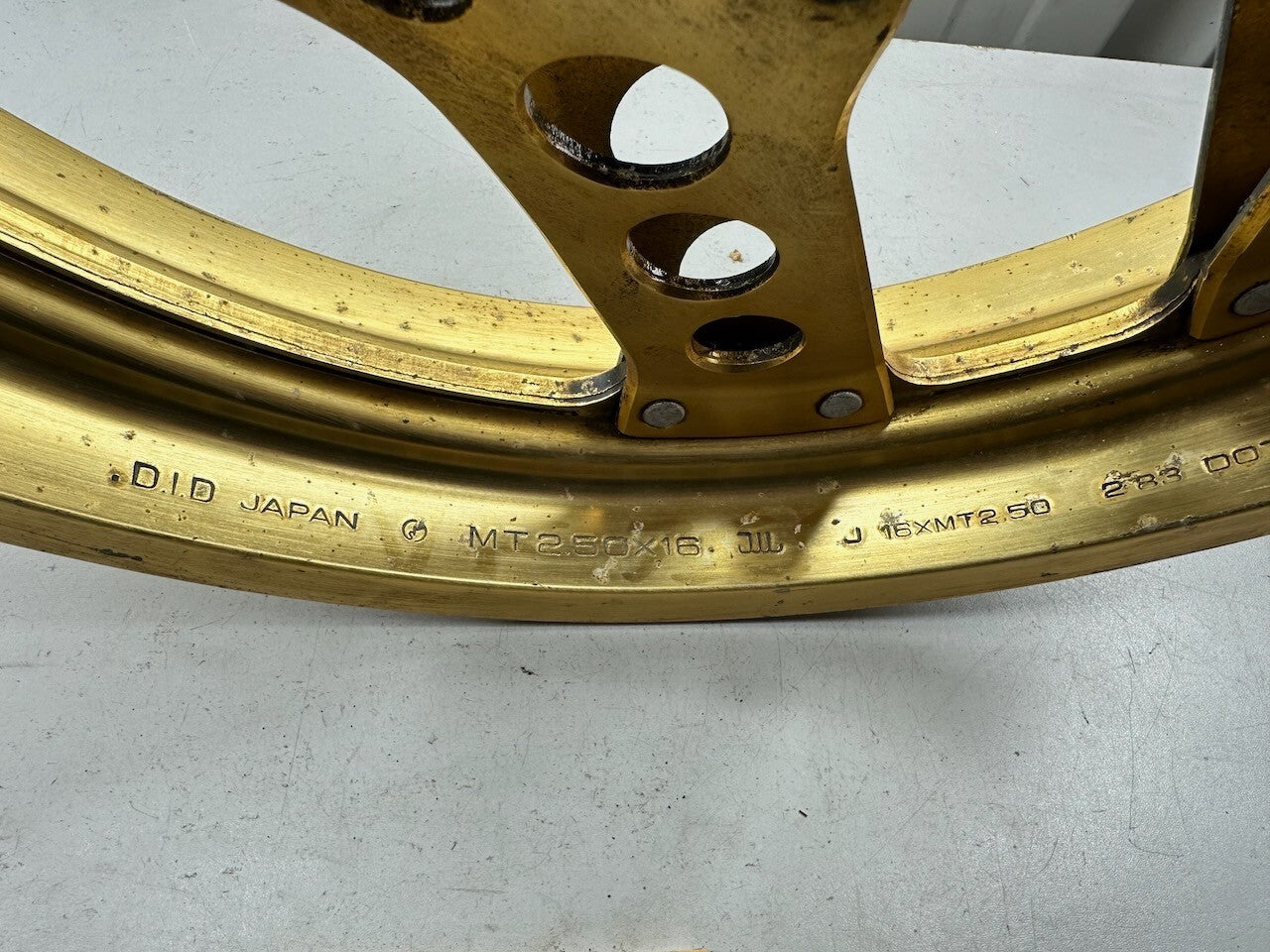 Honda VF750 Front Wheel 16 x 2.50 (Stamped Feb 1983)