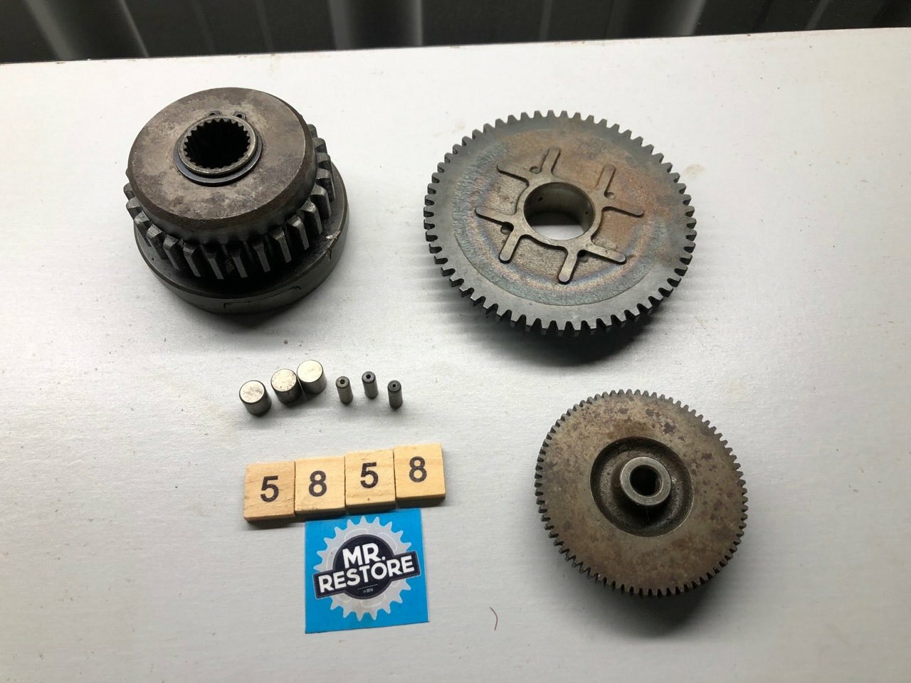 Honda CB500 E CB500K 1971 Starter Clutch & Reducer
