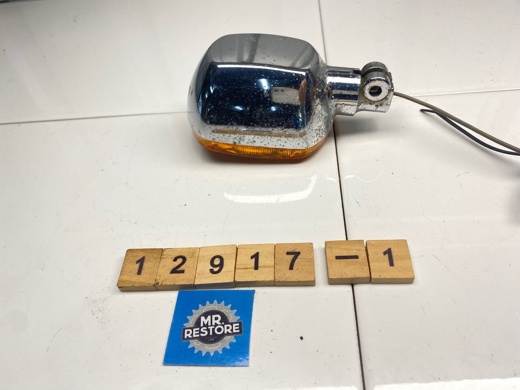 Kawasaki Z250 Z650 Z750 Chrome Indicator Stanley 045-7280 - OEM (Tested)