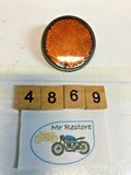 Kawasaki Motorcycle Vintage Classic Triple Side Reflector Genuine OEM VGC