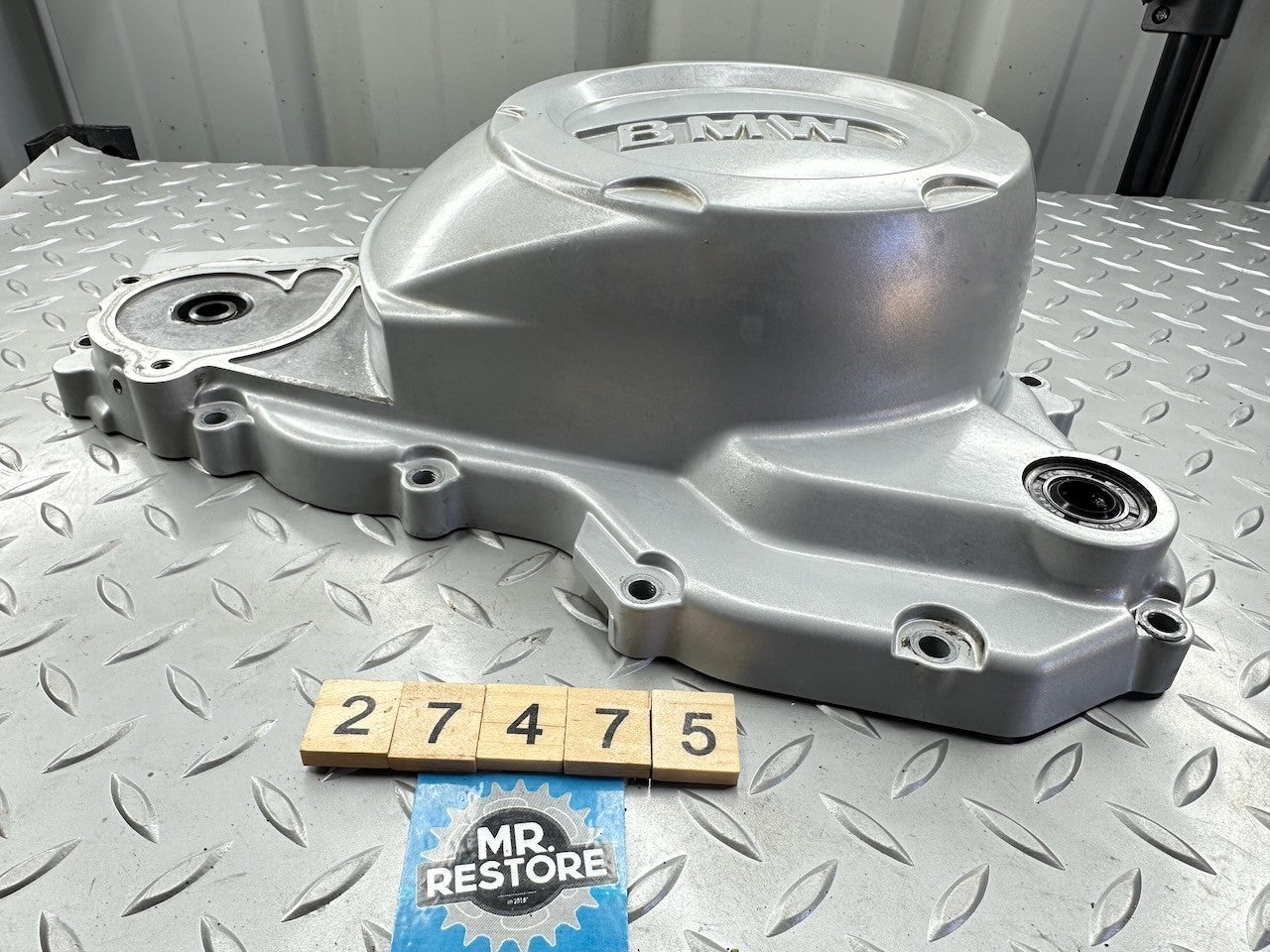 BMW F650GS '99-03' Left Engine Clutch Cover in VGC 11147652863
