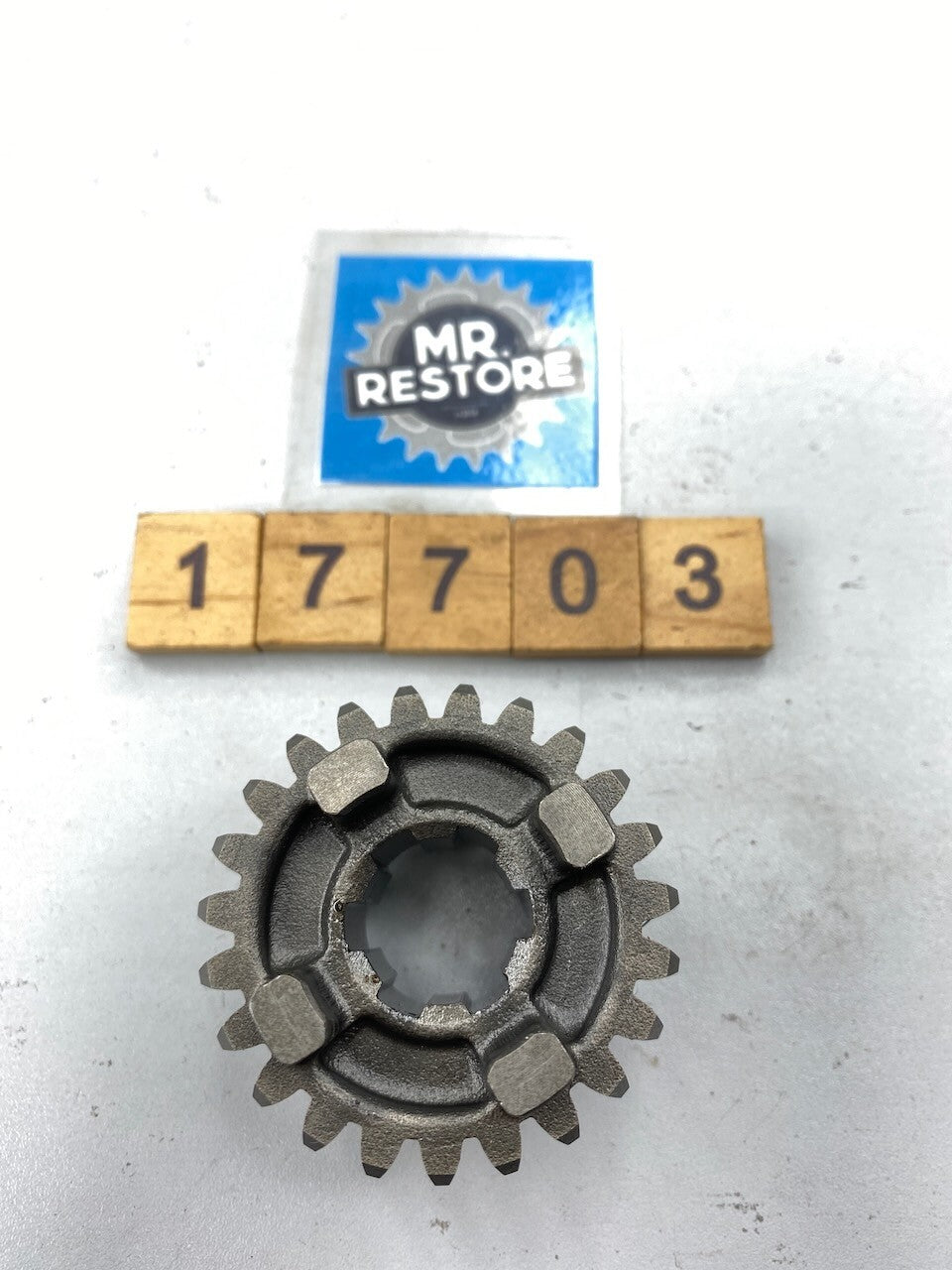 Honda XR250 1996-04 Transmission Mainshaft 3rd/4th Gear (20T/23T) 23441-KCE-670