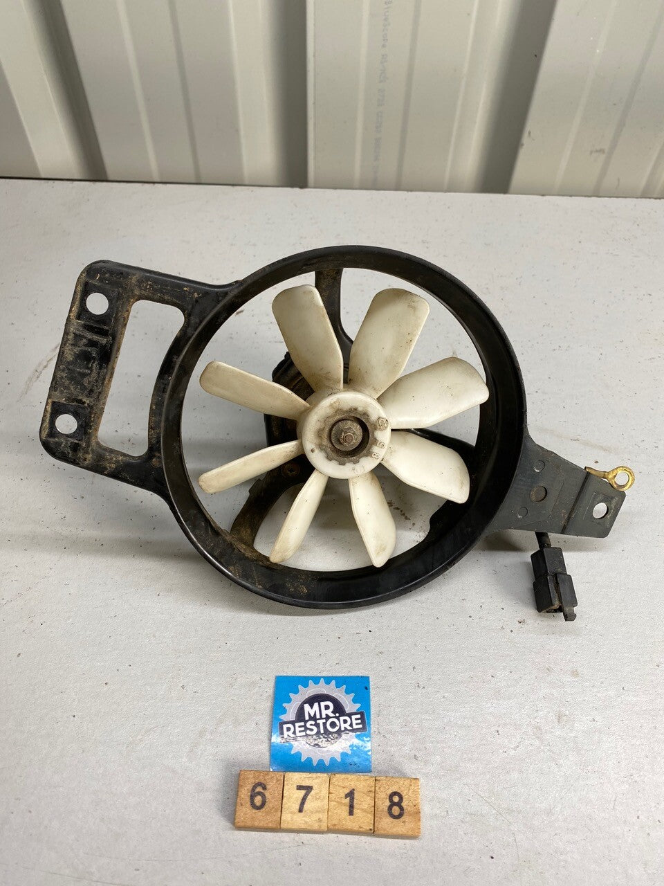 Kawasaki ZR 250 Balius Radiator Cooling Fan 59502-1096 - Tested