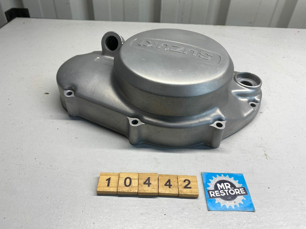 Suzuki TC185 Crankcase Clutch Cover - Vapour Blasted
