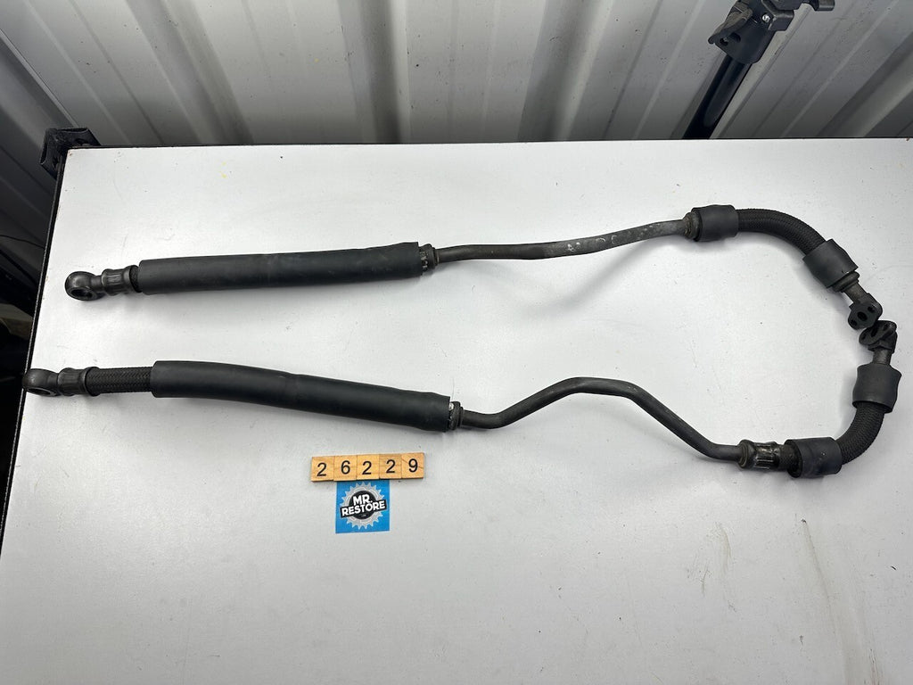 Suzuki GSXR750 '88-90' Pair Oil Cooler Hose Line Pipes 16460-17D00 16470-17D10