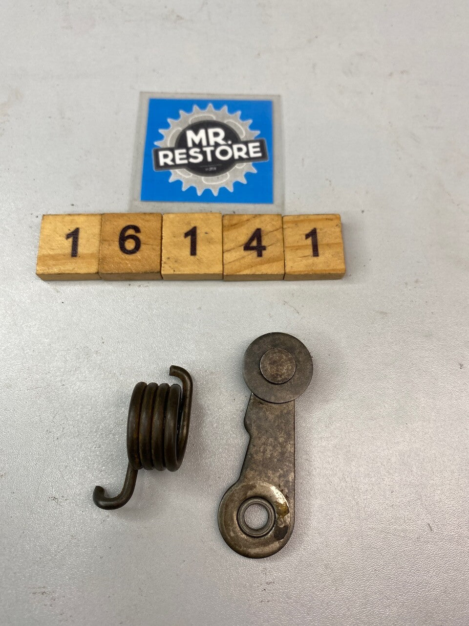 Yamaha XT600 XT500 TT600 SRX600 400 Stopper Lever Assy. & Spring  34K-18140-00