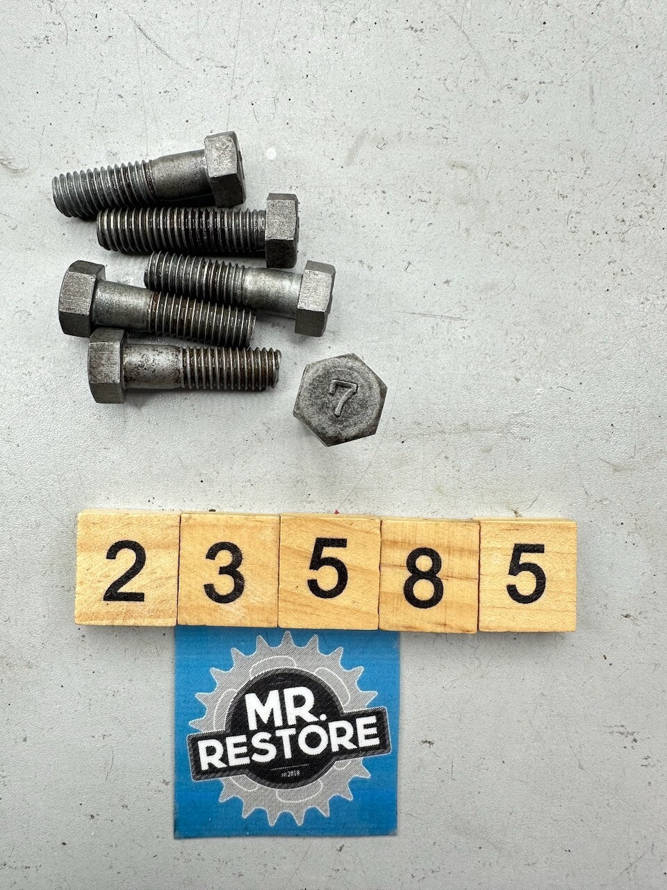 Suzuki Motorcycle Classic OEM Brake Disc Bolts (Set of 6)