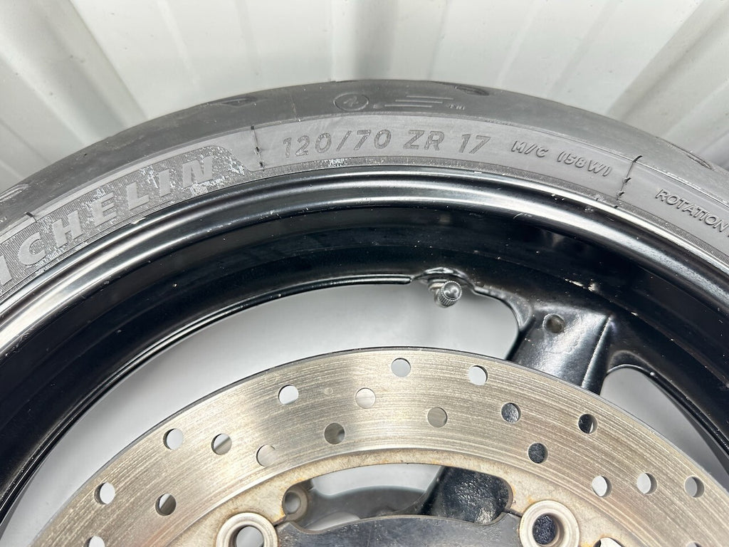 Yamaha XJR1300 '04-16' Front Wheel , Discs & Useable Michelin Road 5 2CT Tyre