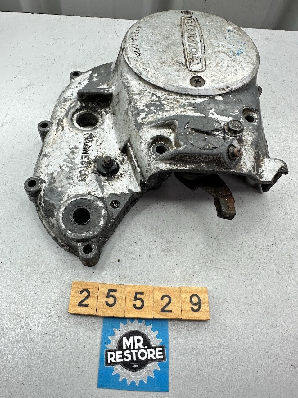 Honda XL175 Alternator Generator Stator Cover & Clutch Worm