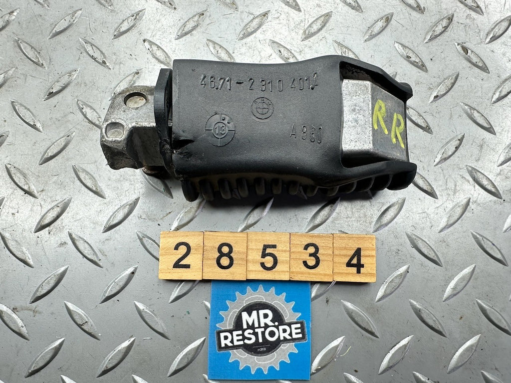 BMW F650GS '99-07' G650GS R1100R K1100RS Right Rear Foot Rest Peg