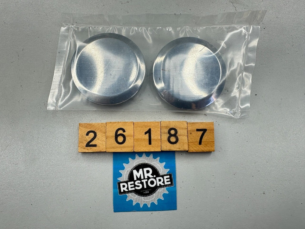 Kawasaki ZX750 F Ninja 750 R GPX750 Swingarm Swing Arm Bracket Cap (Pair)