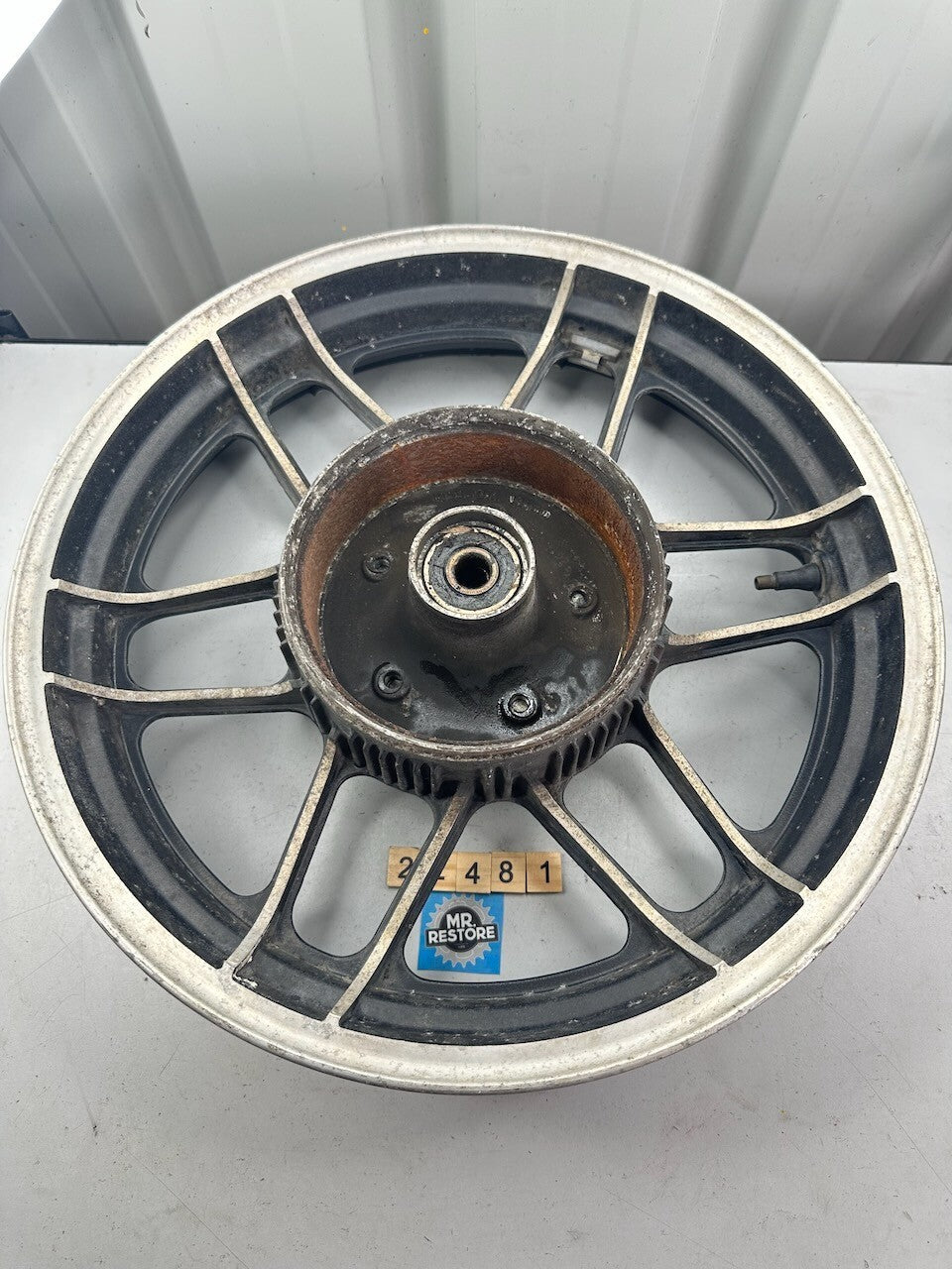 Honda Nighthawk CB650SC VT500 Shadow 1984 16 x 3.00 Rear Wheel Rim (68M)
