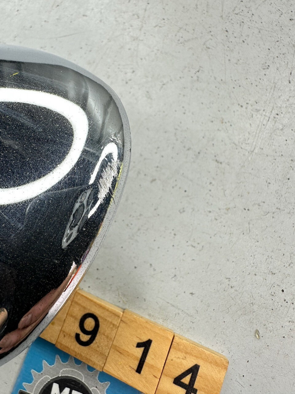Yamaha V-Max 1200 VMX12 1985 Yamaha Embossed OEM Left Hand Mirror