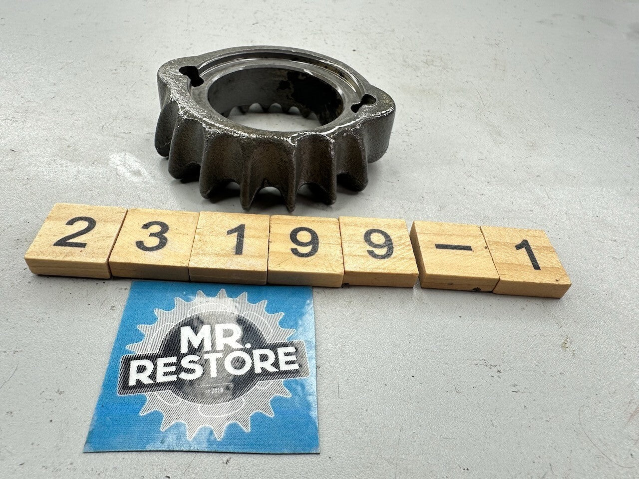 Honda CA175 CB175 CD175 CL175 OEM Exhaust Ring Nut Flange Joint Clamp 18231-236