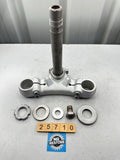 Yamaha TY250 1974-77 Lower Triple Tree Fork Clamp, Stem & Parts 434-23435