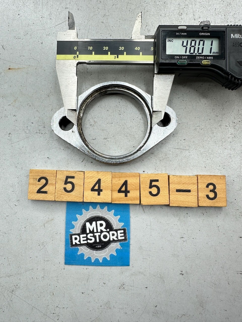Yamaha RD350 RD250 DS6 OEM 48mm Exhaust Ring Nut Flange Joint Clamp 246-14612
