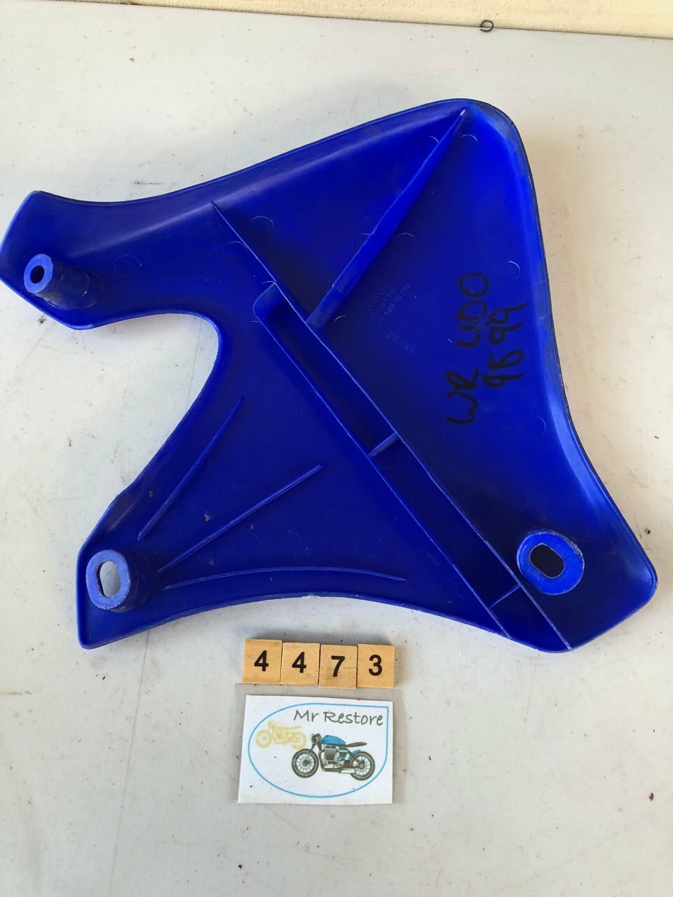 Yamaha YZ400 WR400 1998-99 Shroud by Polisport (same as Yam part 5BE-21741-10)