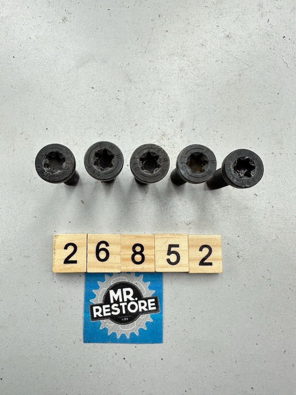 BMW K1200S '03-08' R1200ST R1200RT R900RT Rear Wheel Bolt (Set of 5)