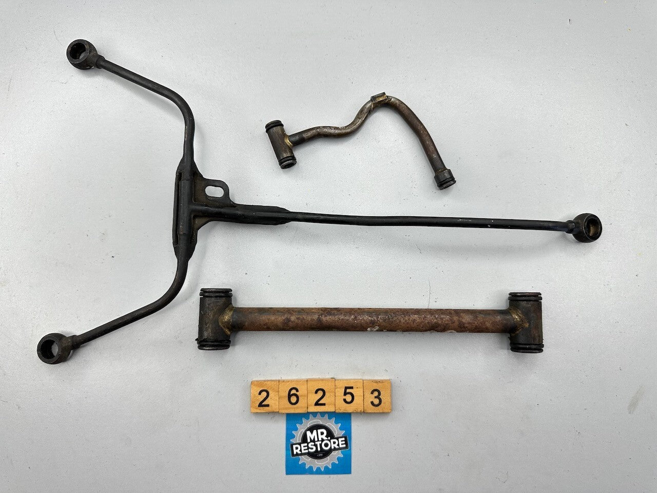 Kawasaki ZX1000 GPZ1000 RX ZG1000 Crankcase / Cylinder Oil Pipe Lines