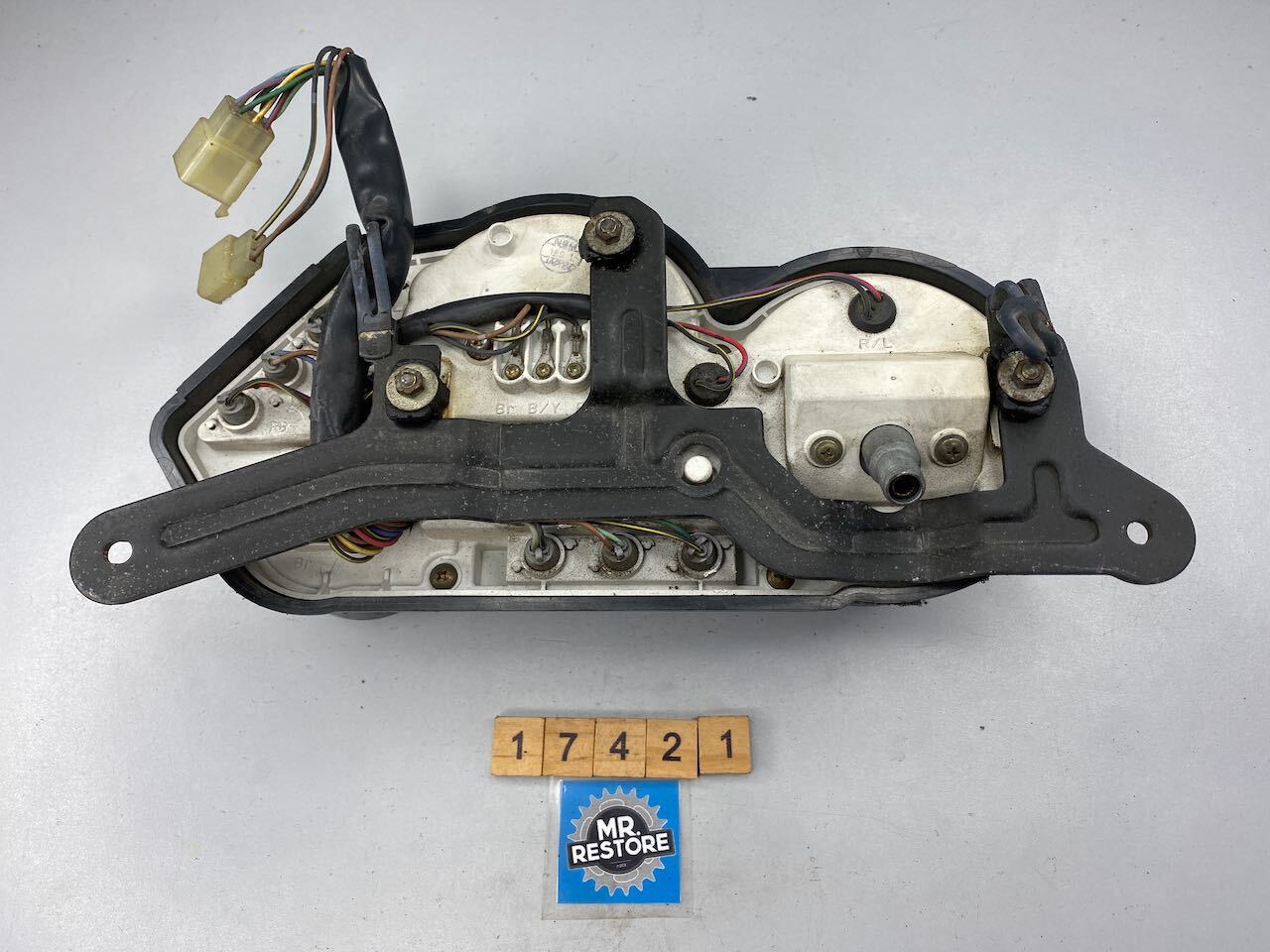 Kawasaki ZZR1100 Dashboard Instruments Meters KMH Tested (showing only 12,406ks)