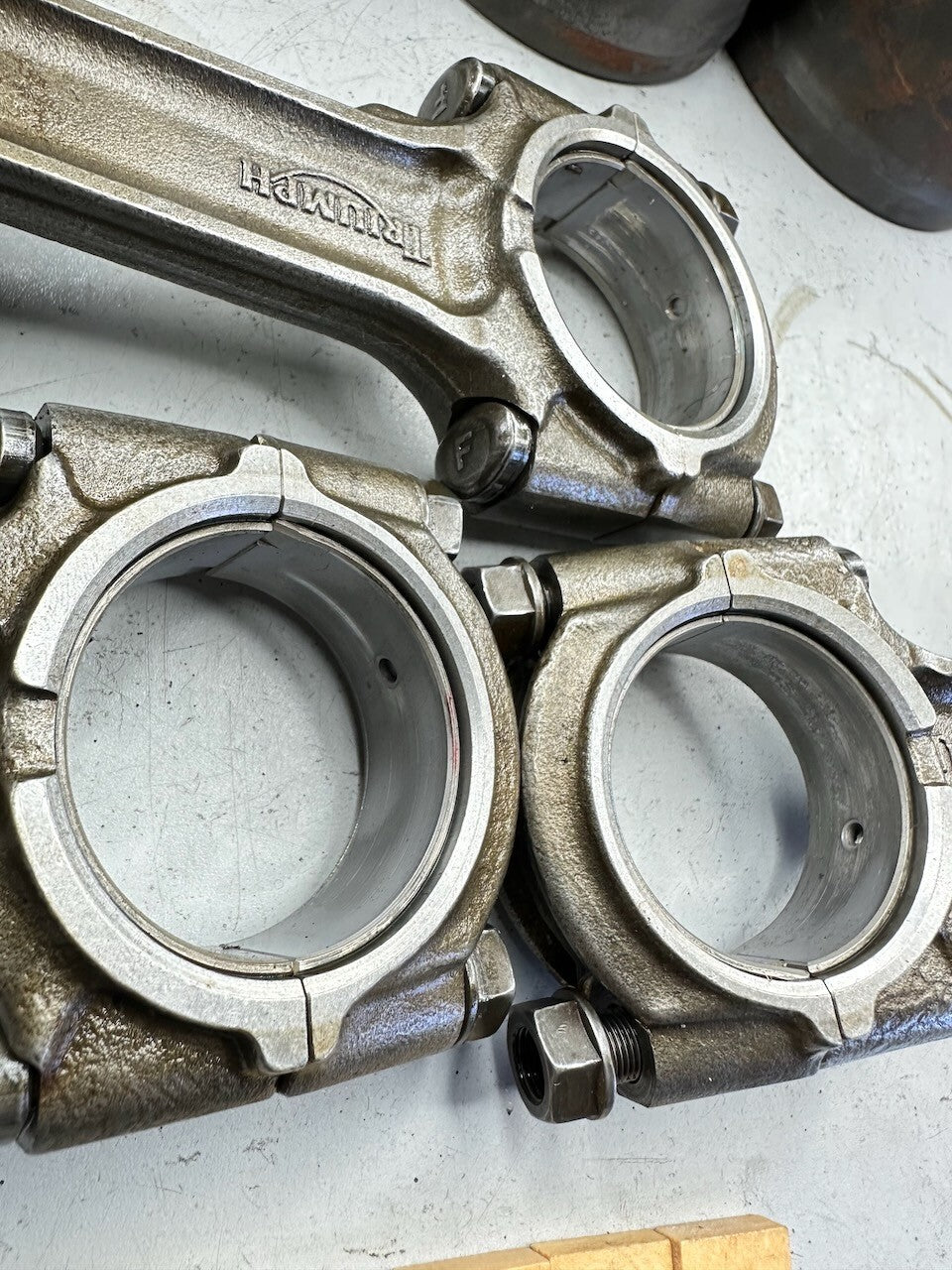 Triumph Speed Triple T300 Pistons, Con Rods & Cylinder Liners at std. 76mm