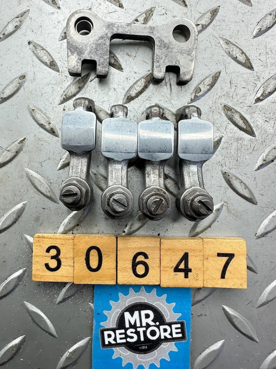Honda CBR1000 87-99 CB1000F 93-96 CB1300 Valve Rocker Arms x 4 & Plate