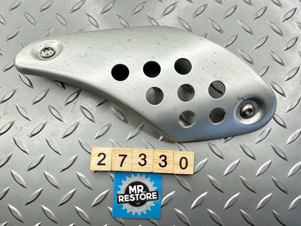 BMW F650GS '99-07' G650GS Left Muffler Exhaust Guard Shield Cover 18122343583
