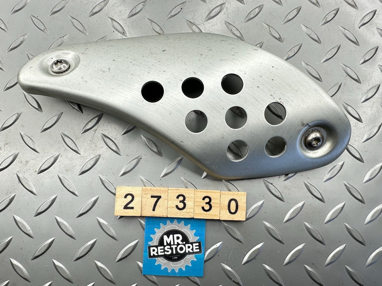 BMW F650GS '99-07' G650GS Left Muffler Exhaust Guard Shield Cover 18122343583