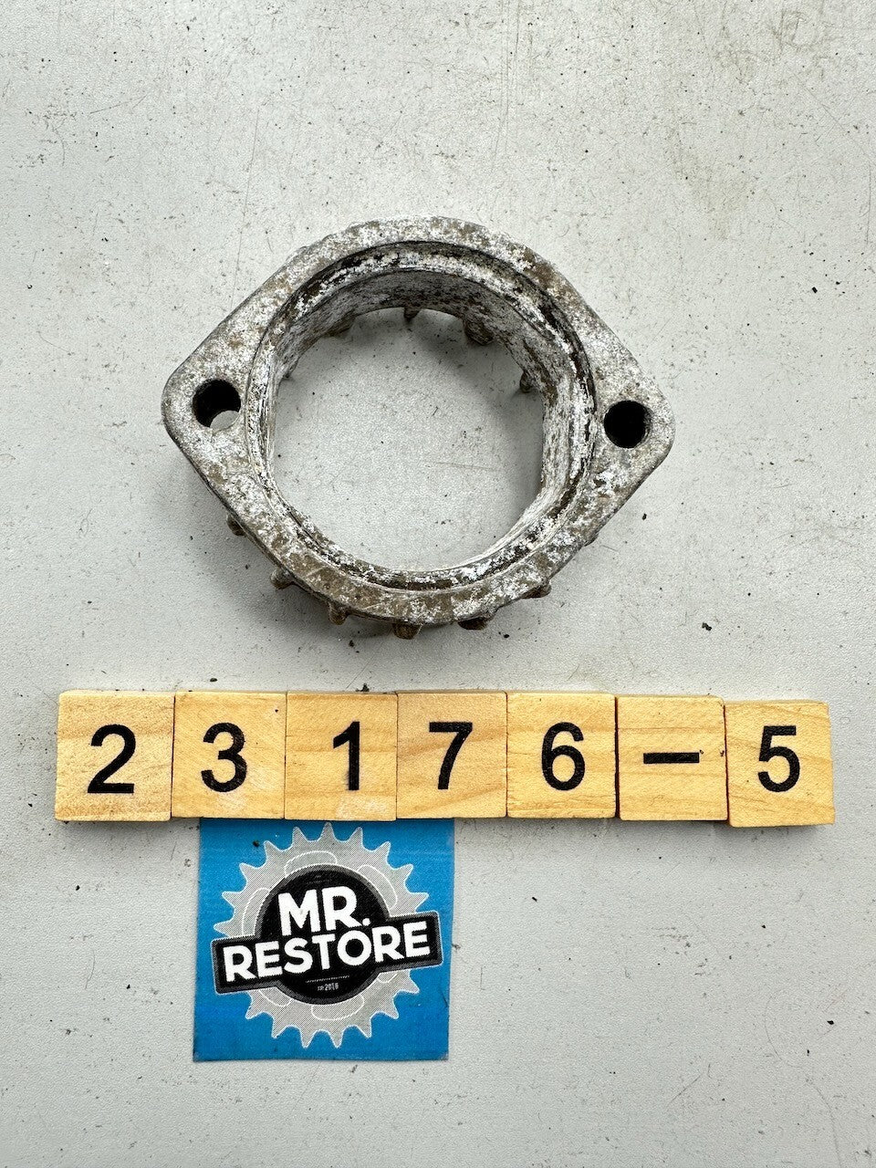 Yamaha XJ900 Diversion XJ700 OEM Exhaust Ring Nut Flange 31A-14612
