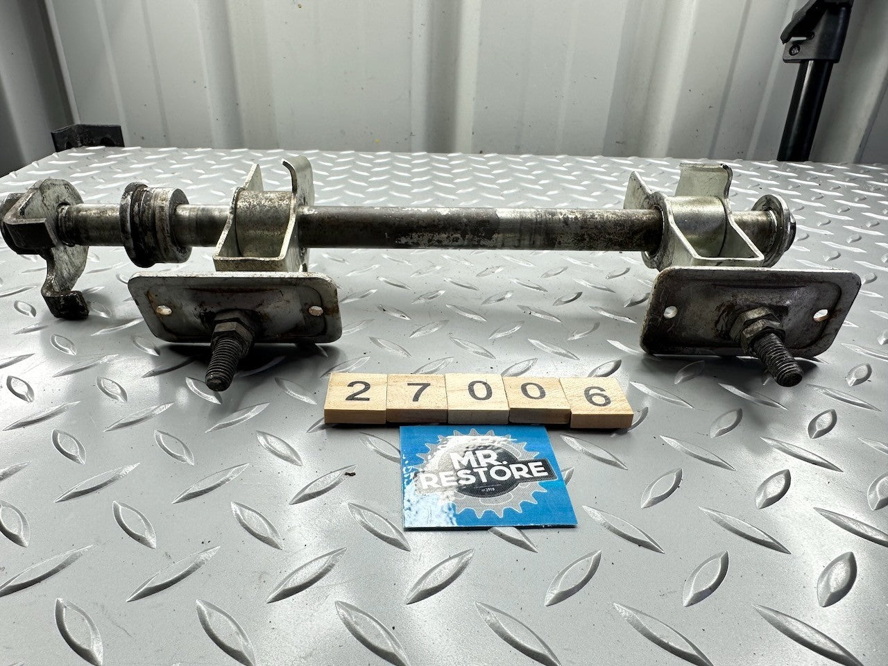 Honda CBF250 Rear Wheel Axle Spindle & Chain Pull Adjusters 42301-KPF-900