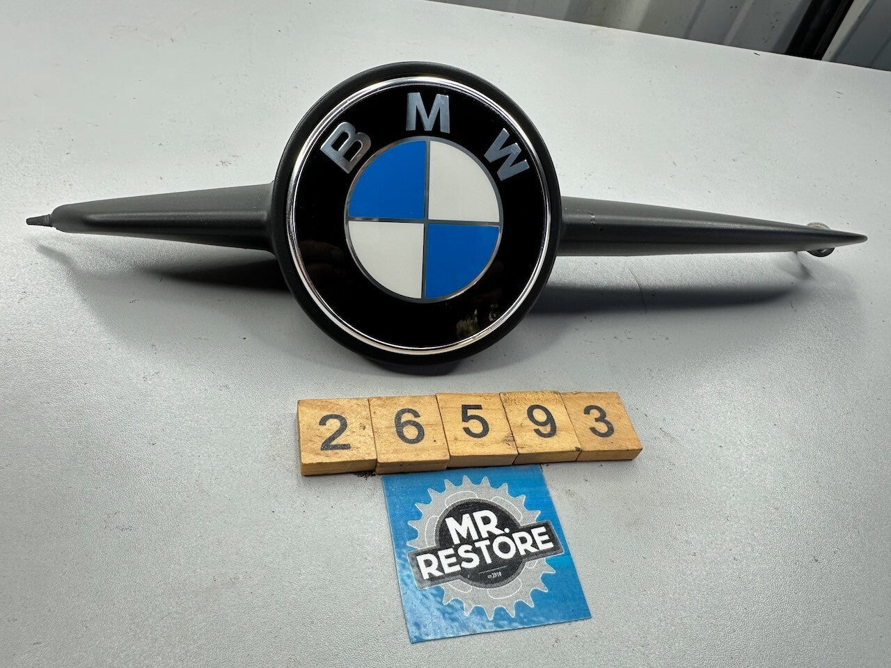 BMW K1200S '03-08' Left Tank Trim Panel Plaque Holder & Badge 46637677779
