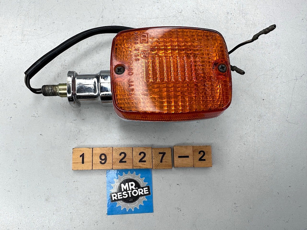 Suzuki GS GSX? Vintage Motorcycle Indicators & OEM Lenses (tested)