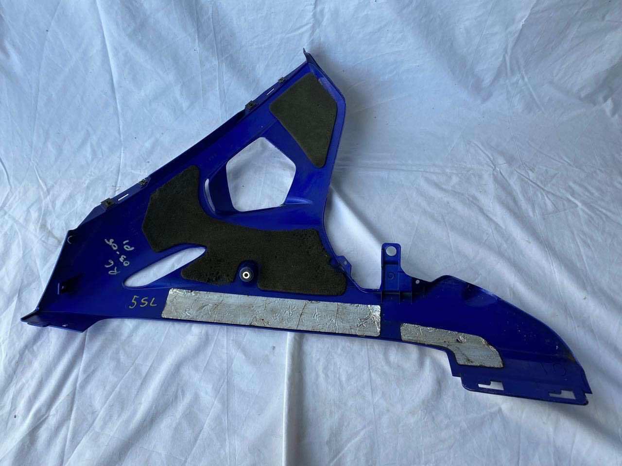 Yamaha R6 YZF 03-08 R/H Lower Fairing Panel 5SL-28395 Blue