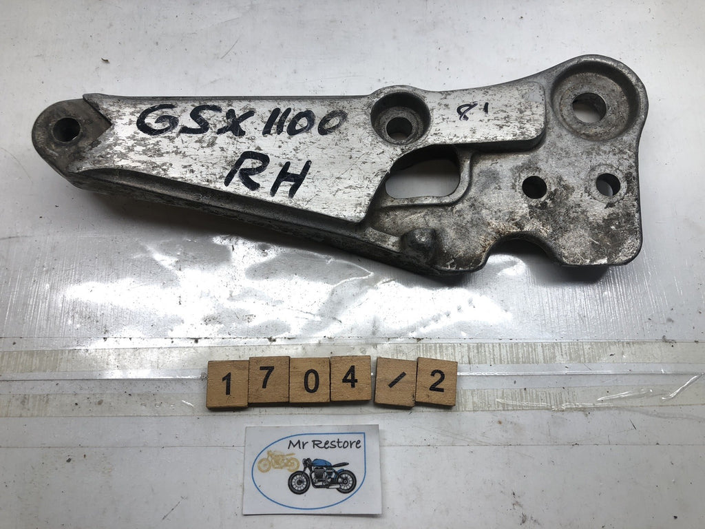SUZUKI GSX1100 1980-81 R/H footrest bracket 43811-49200