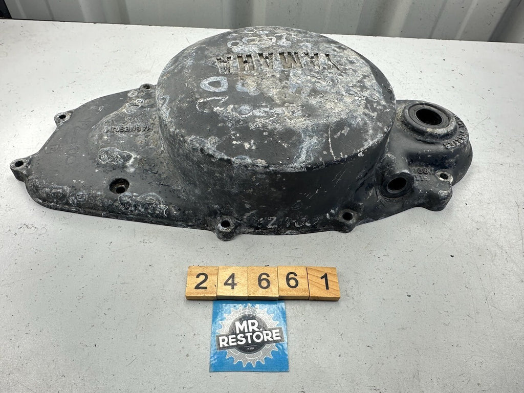 Yamaha YZ400 D YZ250 1977 Clutch Crankcase Cover 3 1W4-15431-00