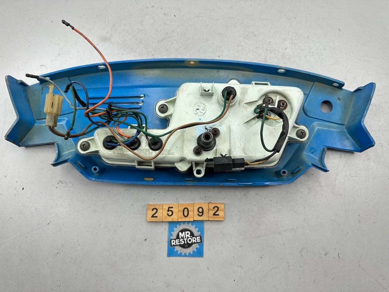 Honda Lead 1985 KMH Speedometer, Fuel Gauge & Surround