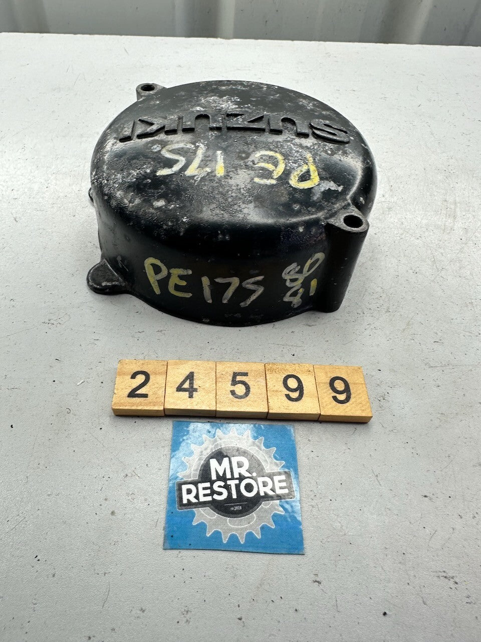 Suzuki PE175 '80-84' RS175 '80-82' Magneto Stator Generator Cover