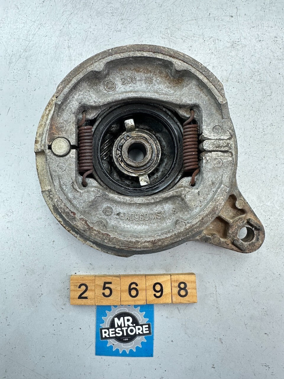 Yamaha TY250 A 1974 TY175 Front Brake Back Plate 434-25121-02