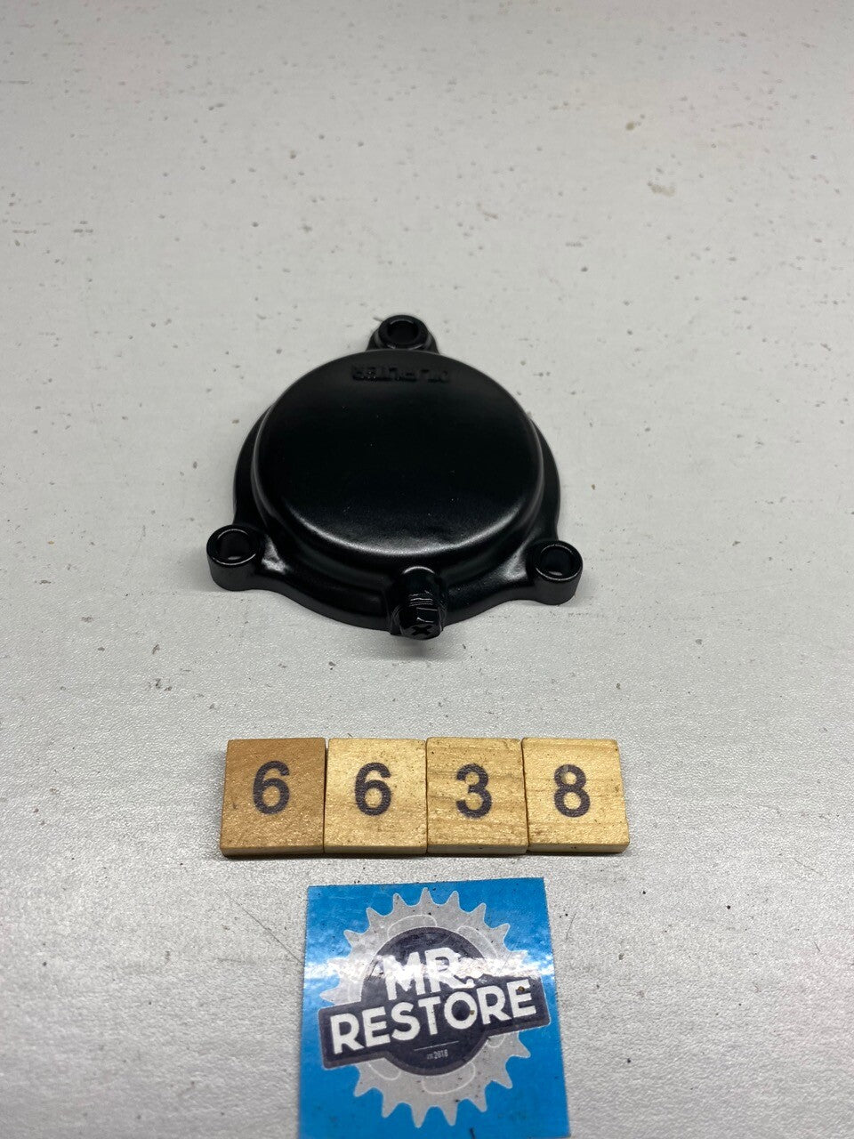 Yamaha XT 250 Oil Filter Cover - Reconditioned