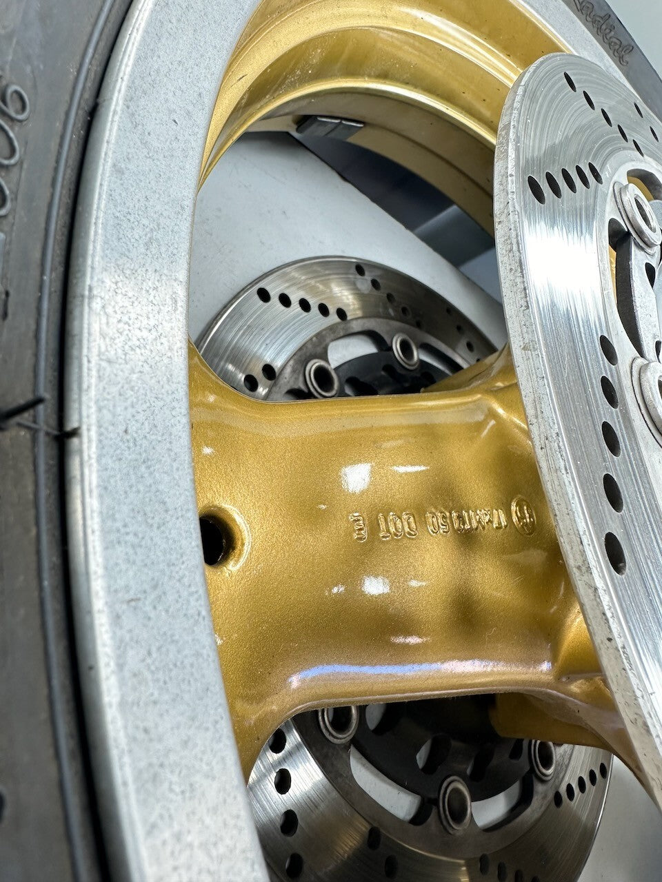 Triumph Speed Triple T300 - 17 x 3.50 Front Wheel in VGC