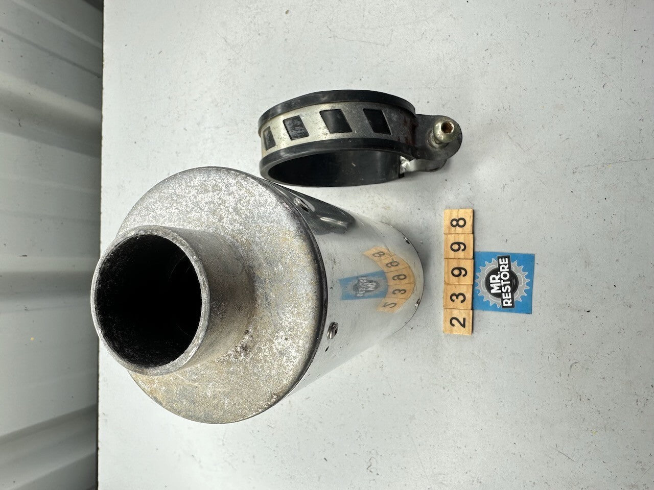 Thumpstar Hunge 10 110 Pit Bike - Exhaust Muffler End Can & Clamp