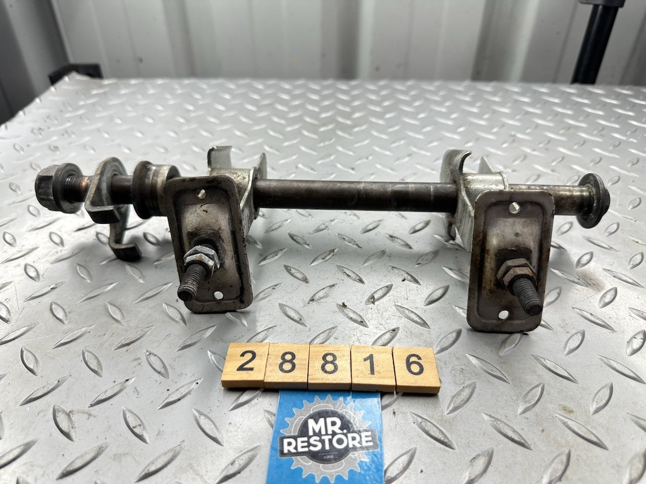 Honda CBF250 Rear Wheel Axle Spindle & Chain Pull Adjusters 42301-KPF-900