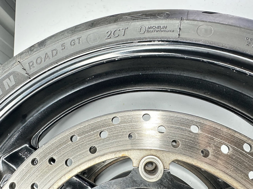 Yamaha XJR1300 '04-16' Front Wheel , Discs & Useable Michelin Road 5 2CT Tyre